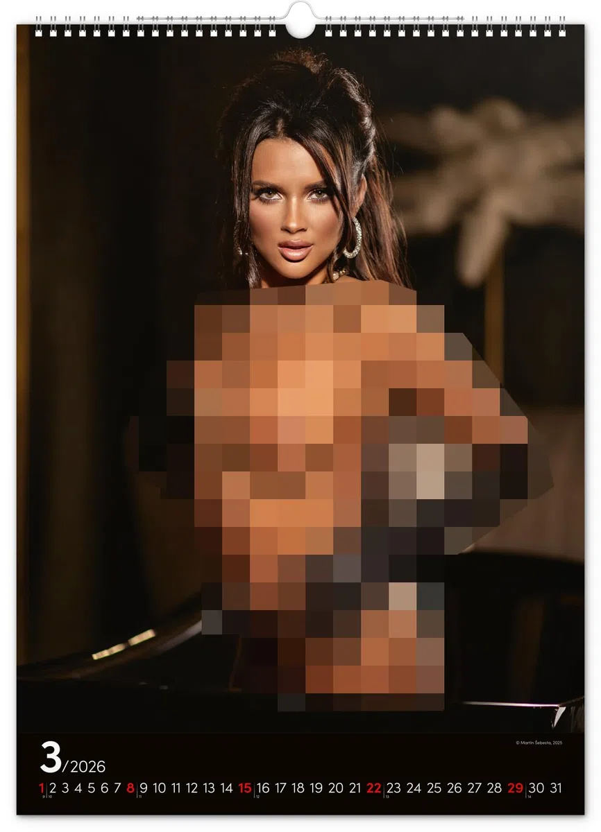 Women 2026, Wandkalender Nackte Frauen Erotik Kalender, Sexy Kalender XXX Erotiek Frauenkalender 33 x 46 cm