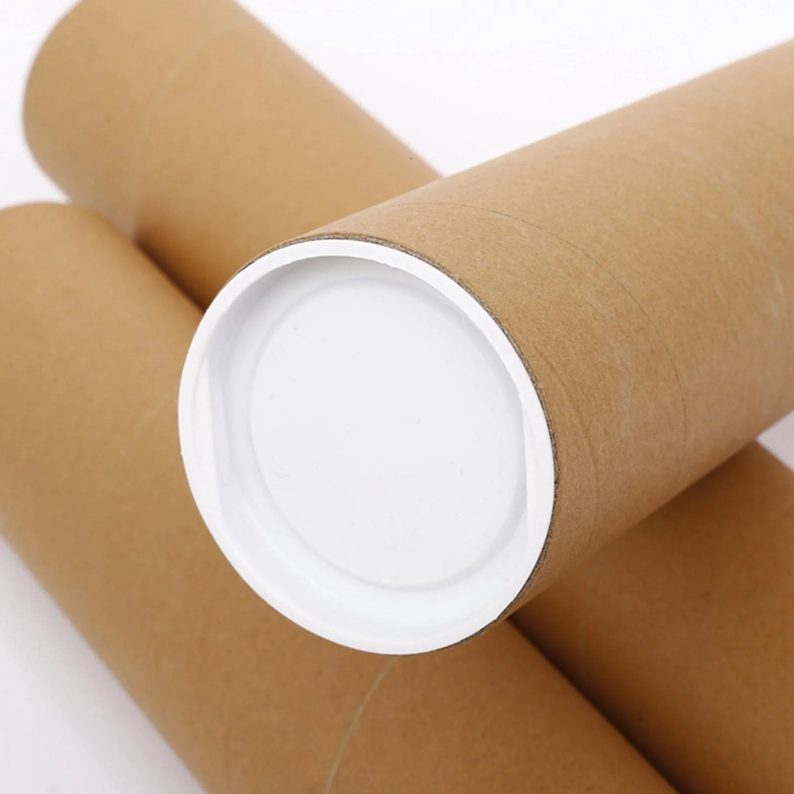 Harilla Verpackungsrohre Aufbewahrung Versandrohr Posterrohre für Rollbilder Blaupausen Gemälde Versand DIY-Projekte, 40CM