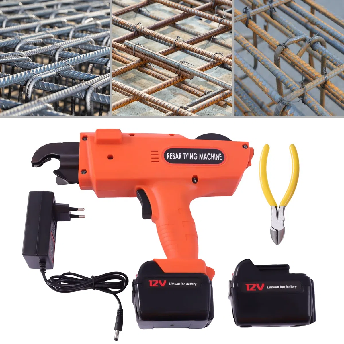 Stahlblechbindemaschine Automatische Bindemaschine | Handheld Rebar Tier Tool | Effiziente Bewehrungsbindung
