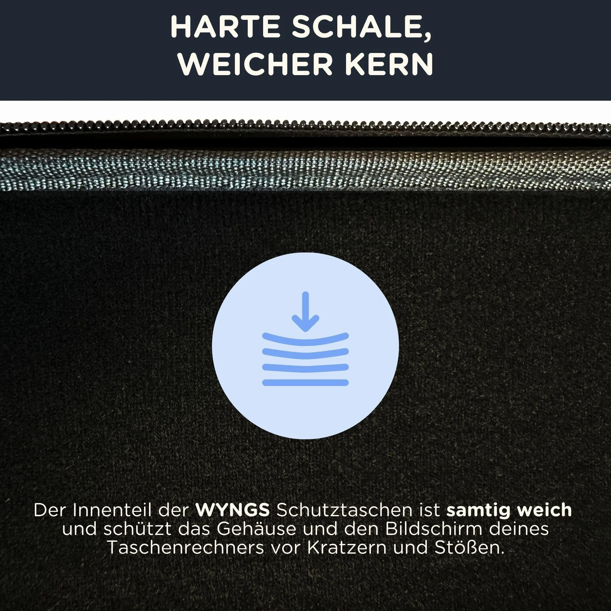 WYNGS Schutztasche Blau kompatibel mit NumWorks