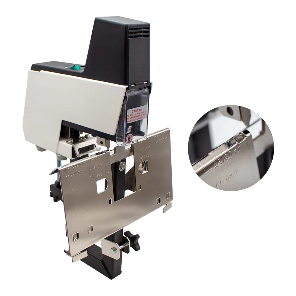 106 Electric Auto Rapid Hefter Bindemaschine 2–50 Blatt Hochleistungs elektro flach und Sattelhefter