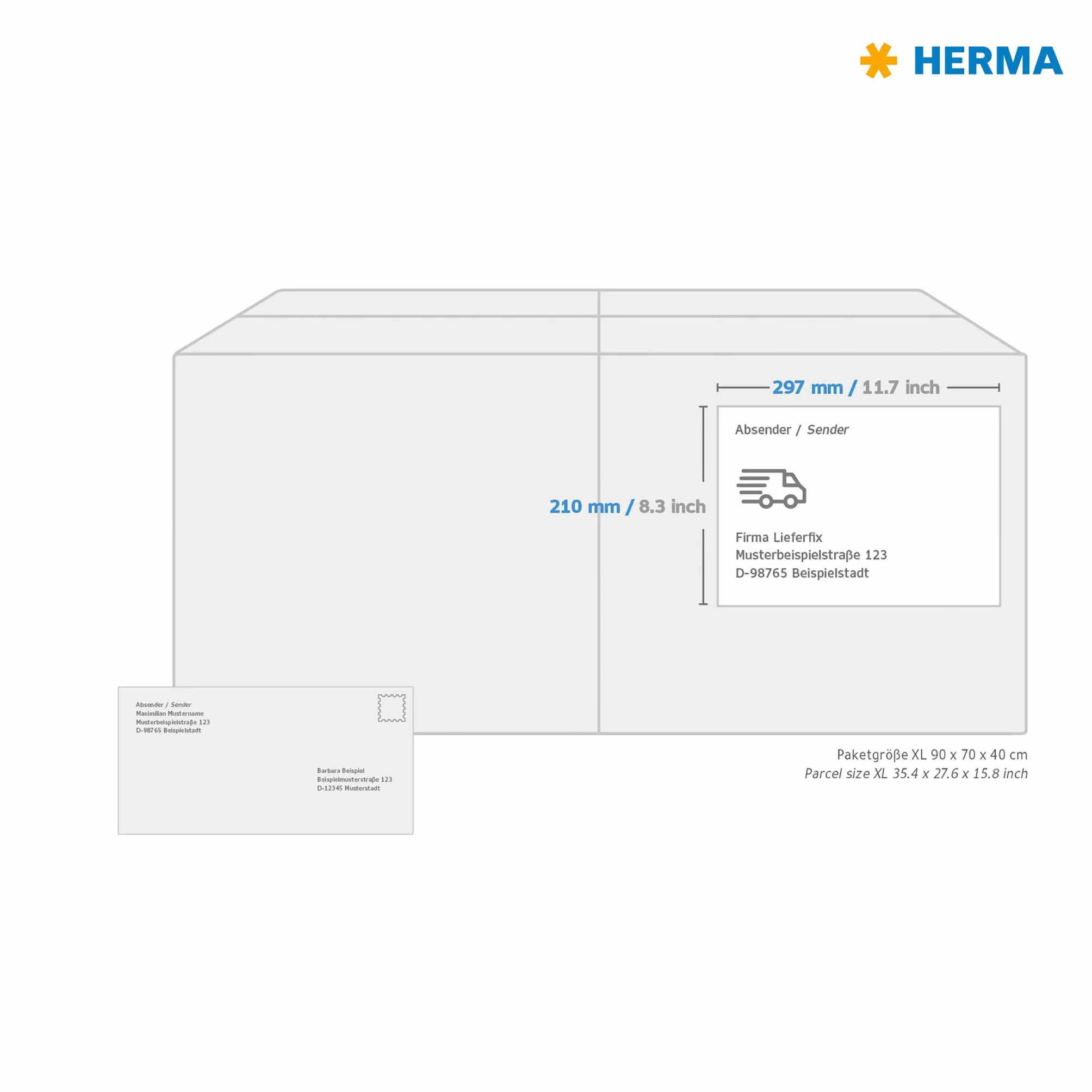 HERMA 8895 Hochglanz Etiketten für Inkjet Drucker, 10 Blatt, 210 x 297 mm, 1 pro A4 Bogen, 10 Stück, selbstklebend, bedruckbar, glänzend, blanko Klebeetiketten Aufkleber für Tintenstrahldrucker, weiß