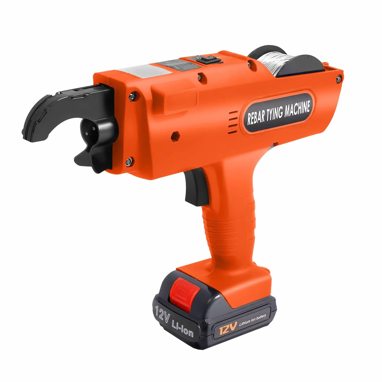 Bewehrungsverbinder, Elektrische Rebar Bindemaschine 8mm-34mm 12V Rebar Drahtbinder 8mm-34mm Automatische Drahtbindemaschine Handheld Vollautomatisch Building Tying Maschine