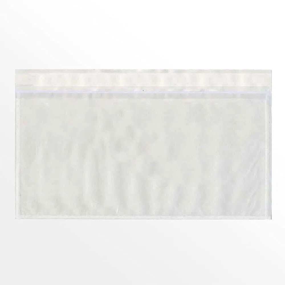 250 Stück Lieferscheintaschen/Dokumententaschen Begleitpapiertaschen Transparent DIN Lang