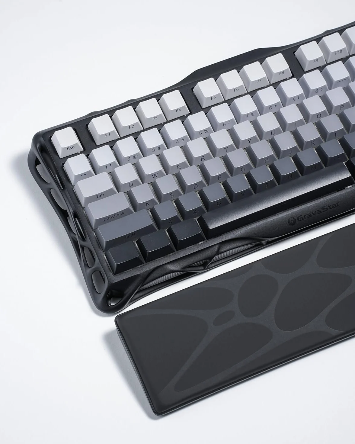 GravaStar Tastatur Handgelenkauflage Pad-Schwarz