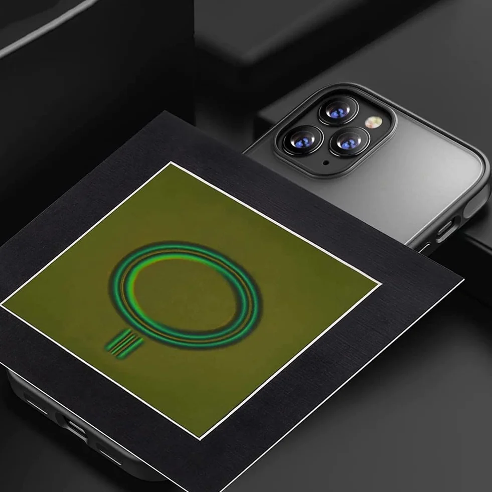Abledance 10,2 x 10,2 cm Magnetfeld-Sichtfolie, Magnetfeldbetrachtung, Magnet--Detektor, für Wissenschaft