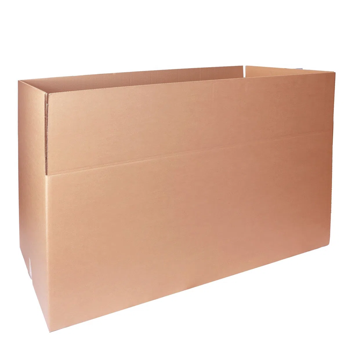 smiley pack 1x Versandkarton 120x60x60cm, für Maximalmaß, extra stabil und robust (zweiwellig), belastbar bis 31,5 kg, Karton, Faltkarton 1200x600x600mm, Kartonage, Versand-Box