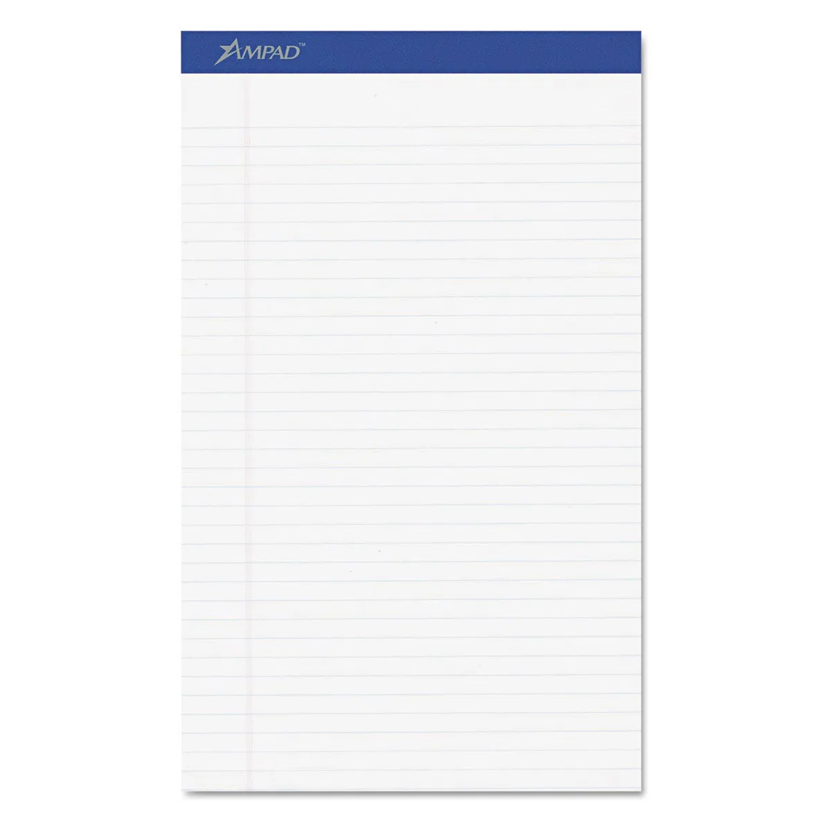 Ampad 20330 Notizblock, perforiert, 8 1/2 x 14, weiß, 50 Blatt (12 Stück)
