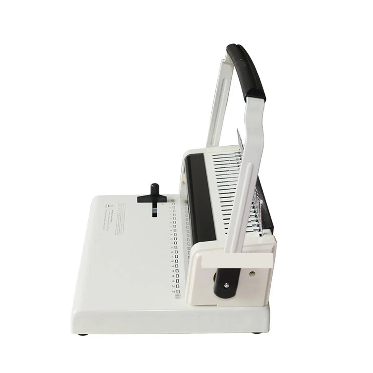 Bindegerät, DC-2100 Kamm-Typ Gummiring Klemme Bindemaschine A4 Papier Puncher 21-Loch Datei Stanzmaschine Einstellbare Loch Abstand, für A4, A5 oder kleinere Formate