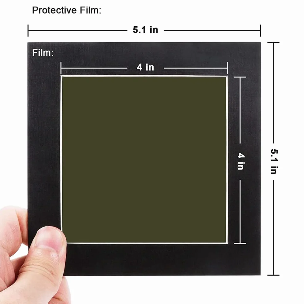 Abledance 10,2 x 10,2 cm Magnetfeld-Sichtfolie, Magnetfeldbetrachtung, Magnet--Detektor, für Wissenschaft