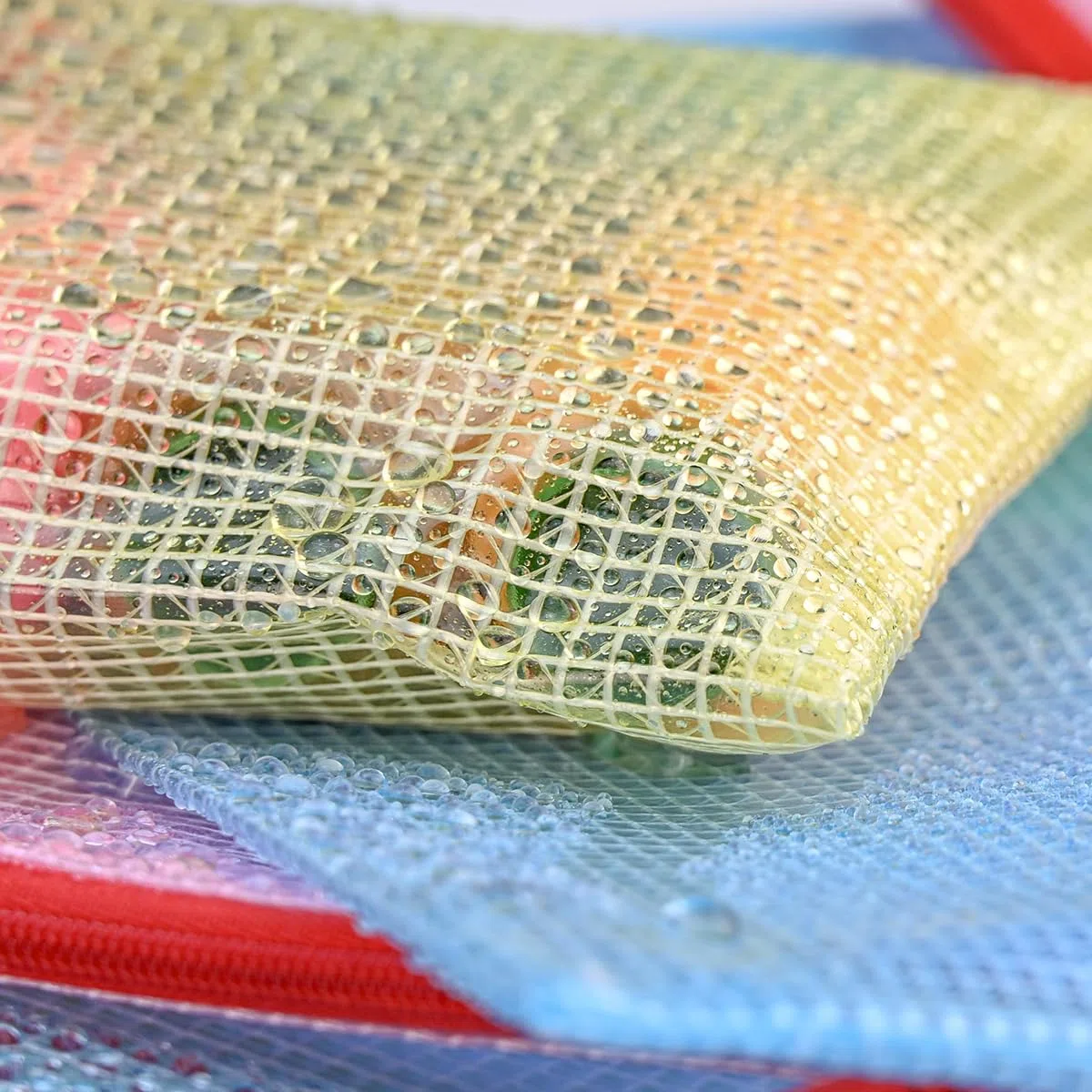 20 Stück Kleine Tasche mit Reissverschluss, 240x120 mm Stifteetui Reißverschlusstasche Dokumententasche Kunststoff Zip Beutel für Quittung, Arzneimittel, Schreibwaren und Allerlei Kleinkram